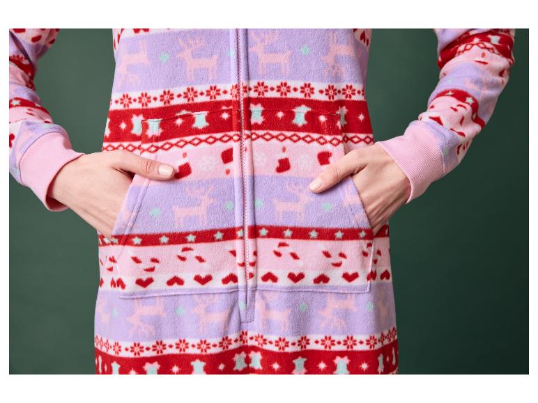 Dames kerstjumpsuit