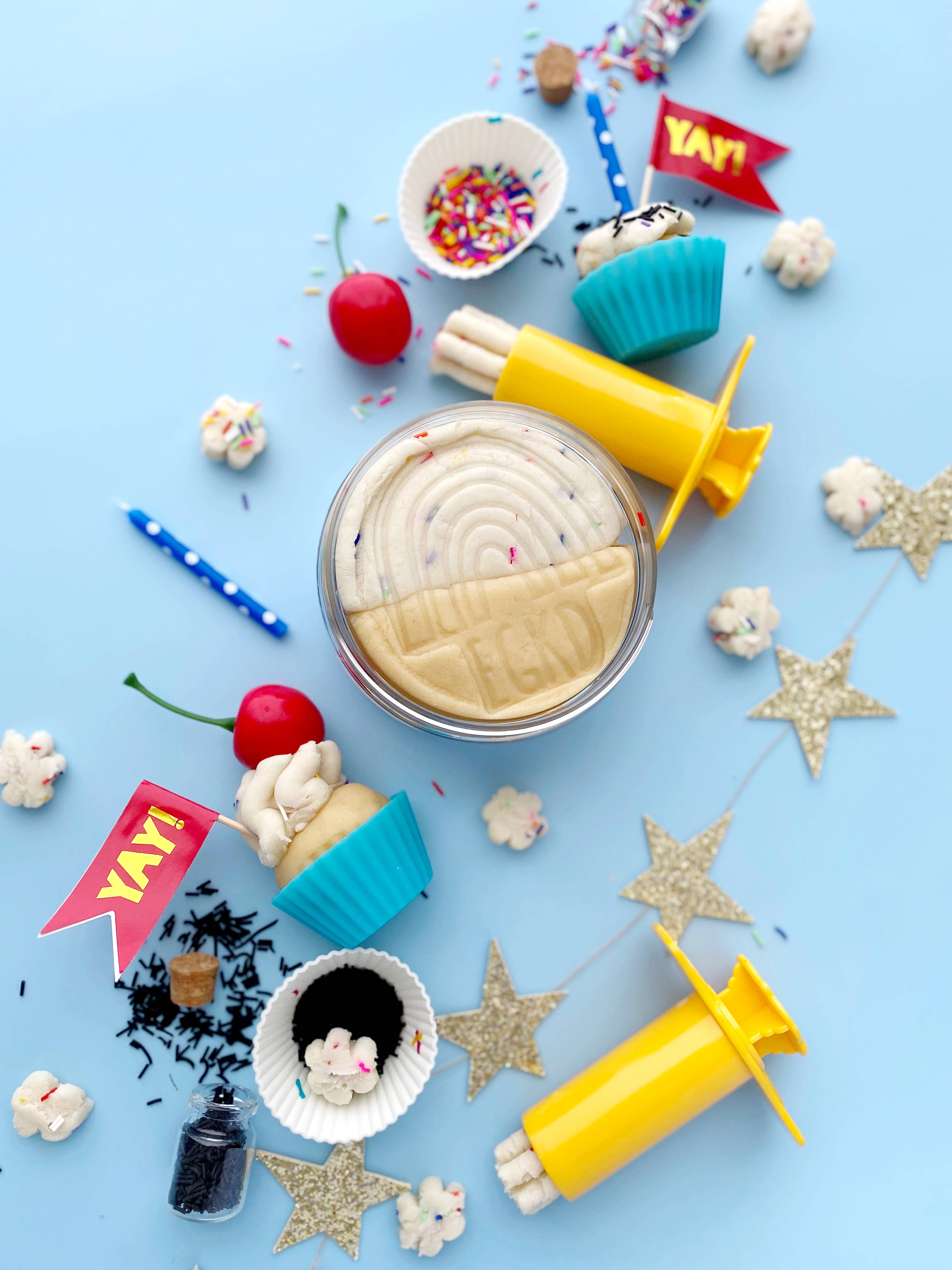 Knete Set Cupcake