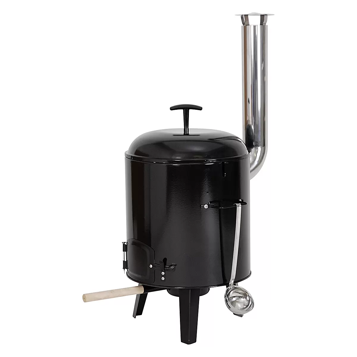 Fondueofen Set 8teilig BBQ Dragon Schwarz
