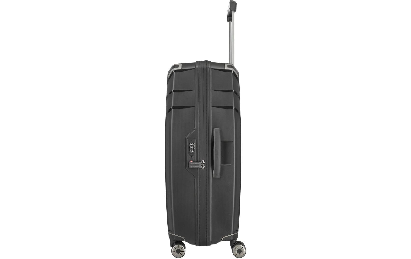 Koffer Elvaa Trolley L 102 l, Schwarz<br>Reisekoffer