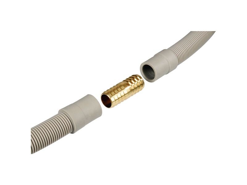 Xavax Ablaufschlauch Messing Ablaufschlauchverbinder für Ø 20 mm