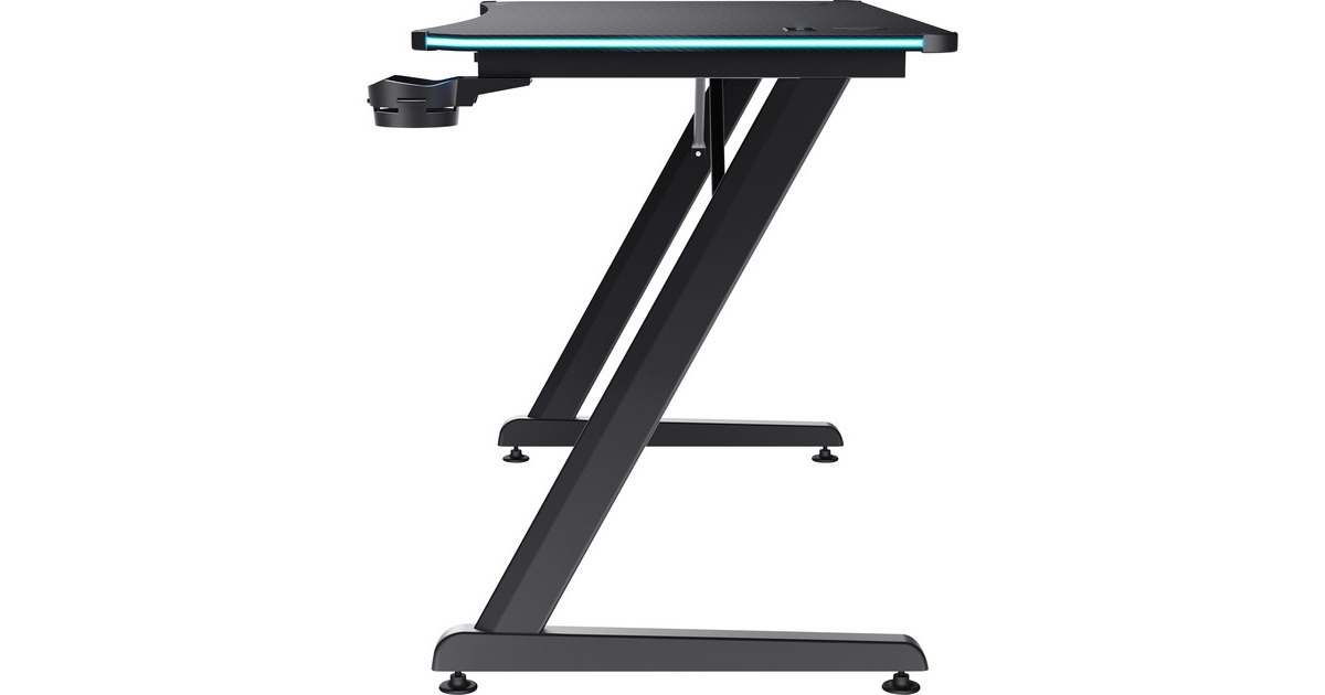 TrustGXT 709 Luminus RGB-gamingbureau gaming desk  (Zwart)