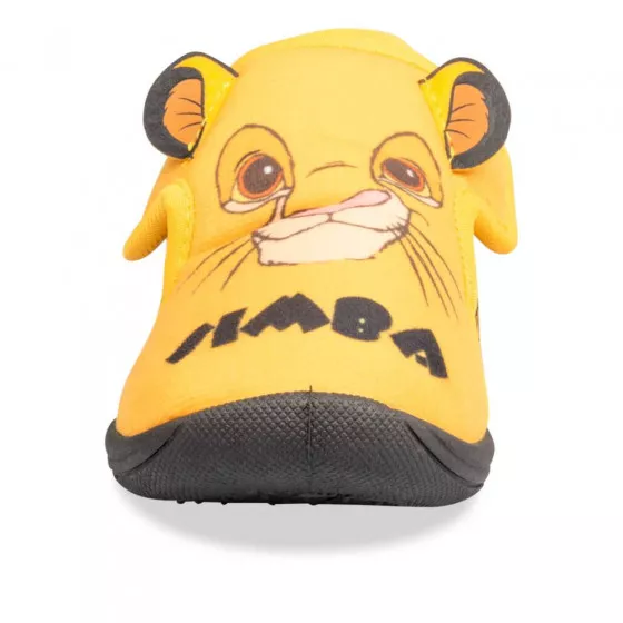Chaussons JAUNE LE ROI LION