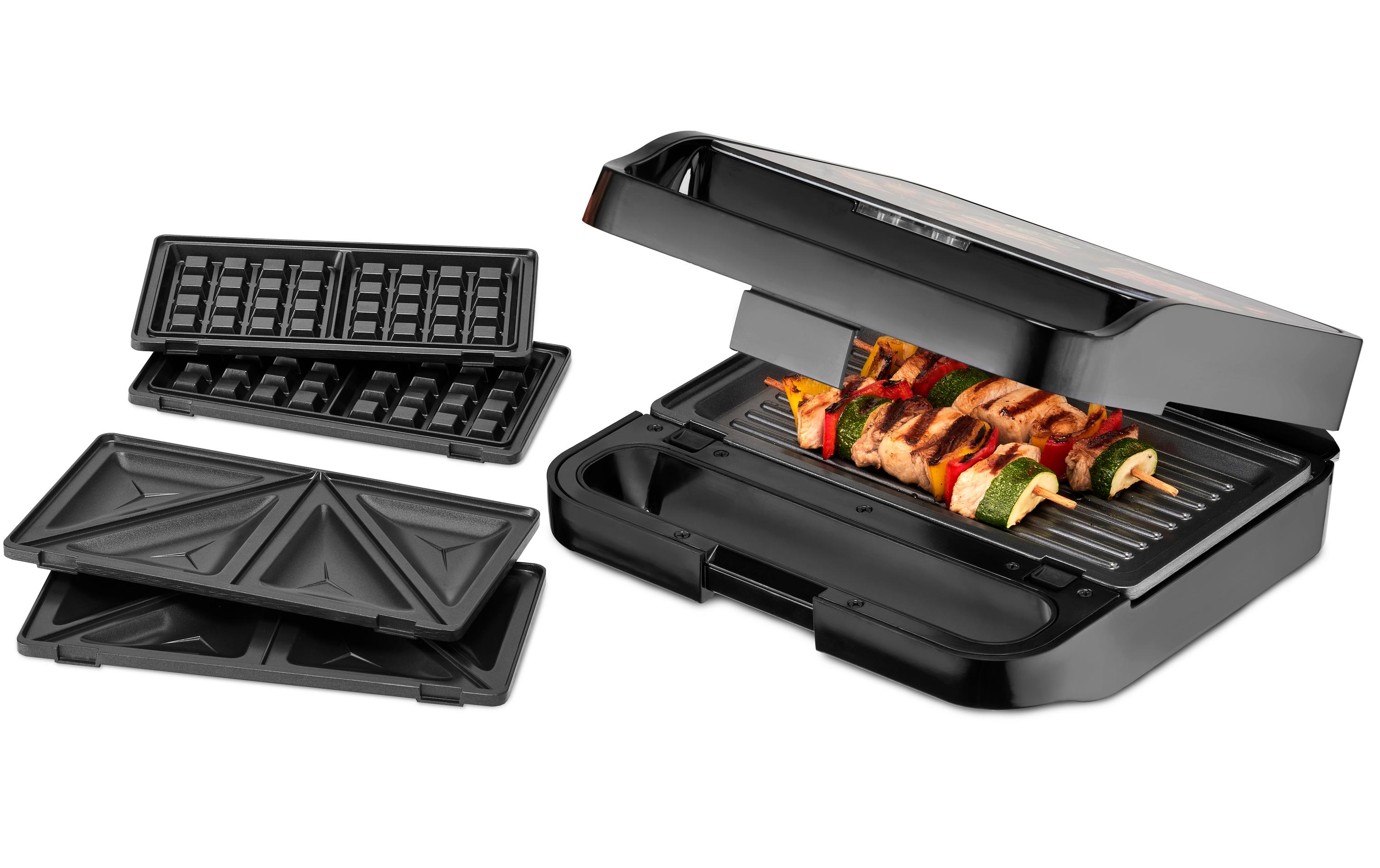 Sandwich-Toaster Snack Mate 850 WDoppelplatten Grill