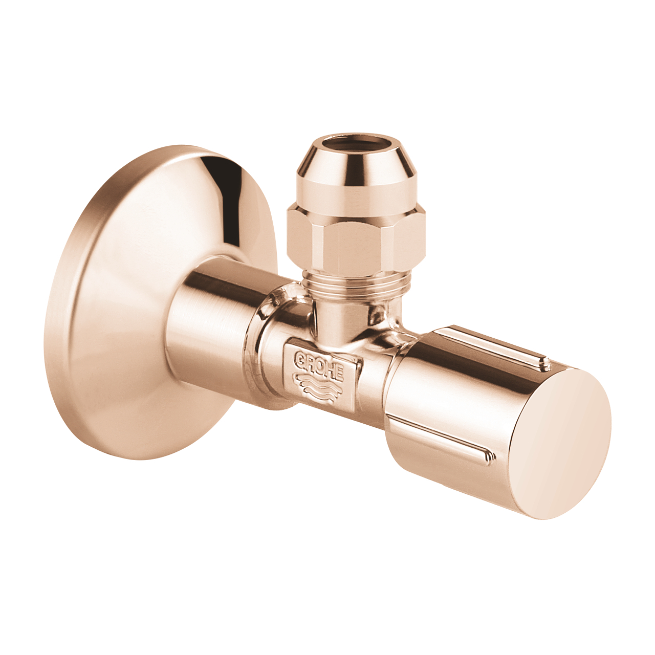 Grohe hoekstopkraan 1/2''x3/8'' warm sunset