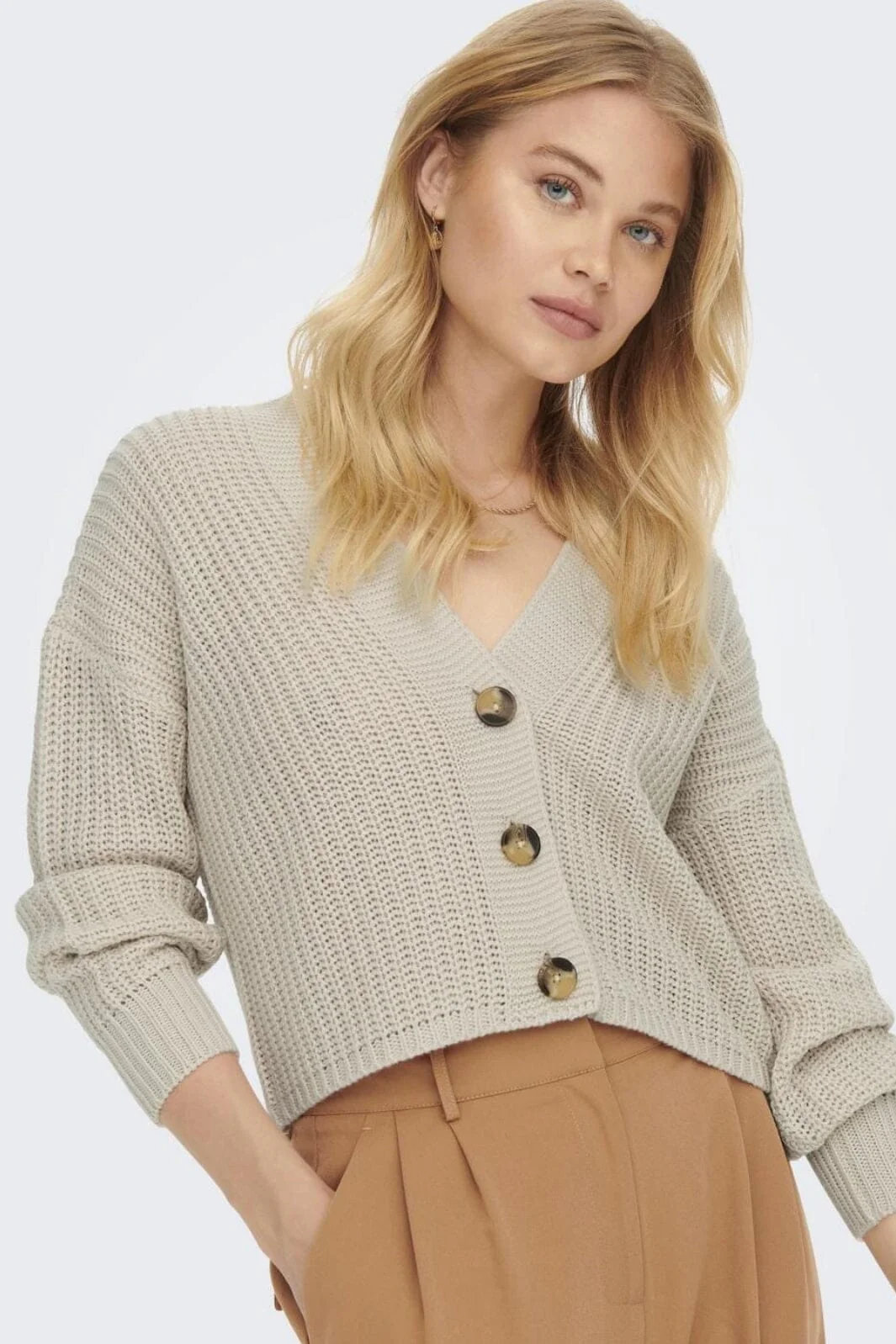 Only Onlcarol Nice L/S Cardigan Knt