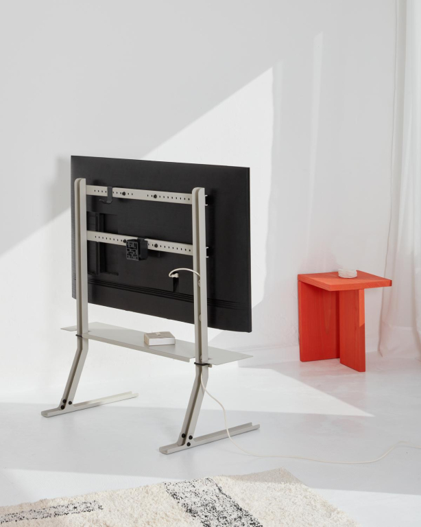 Pedestal Bendy Tall tv-standaard Charcoal