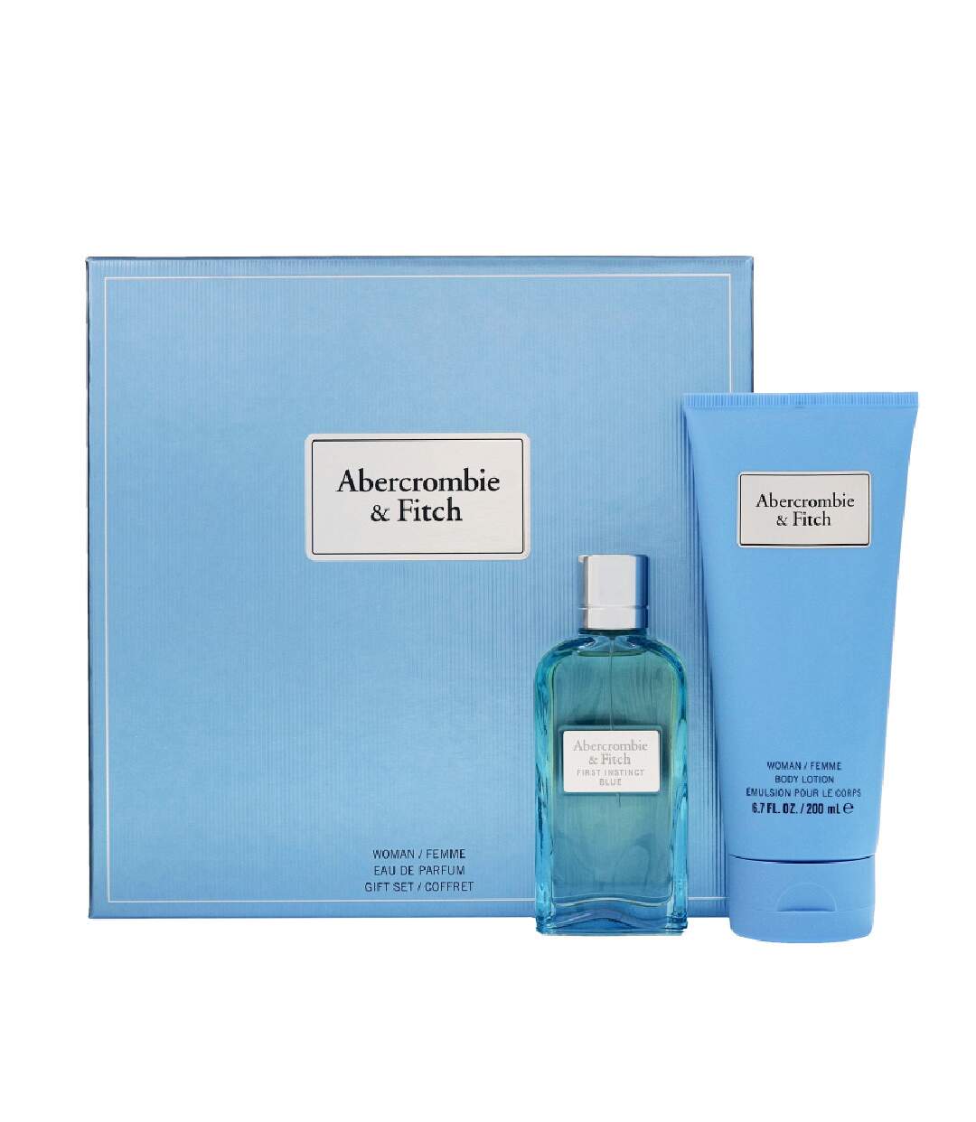 Coffret Eau de parfum Femme First Instinct Blue Abercrombie & Fitch
