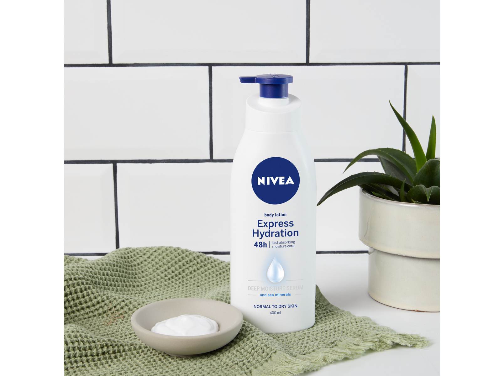 LOÇÃO CORPORAL BODY LOTION EXPRESS NIVEA 400 ML