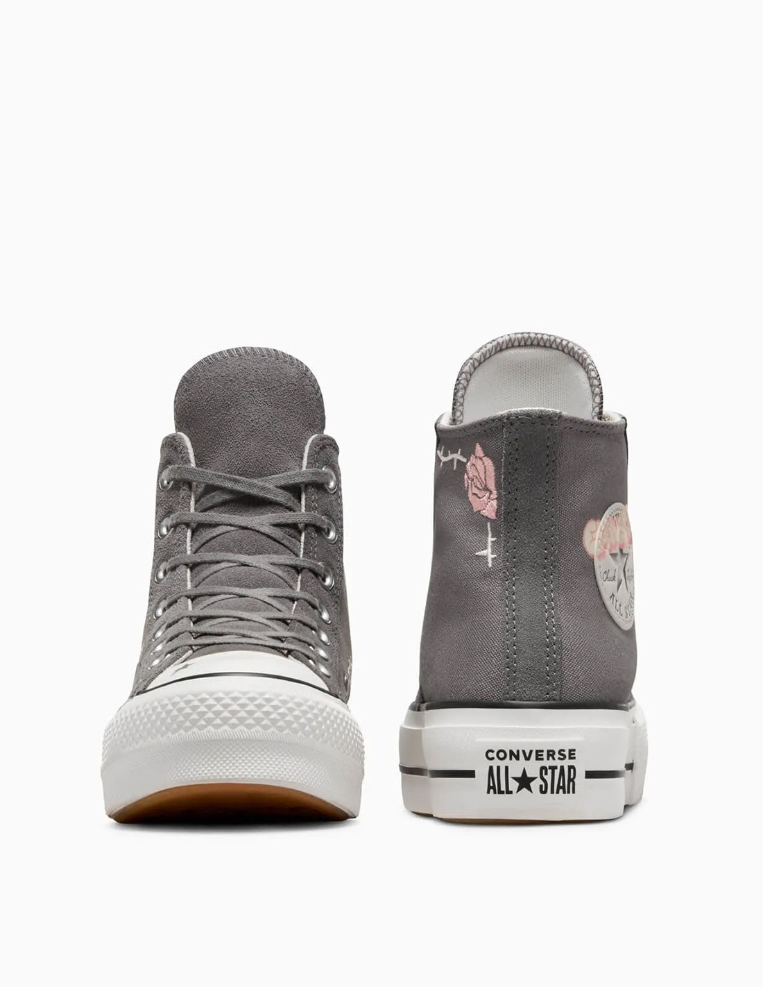 converse Sneakers Femme ctas lift hi origin Grise