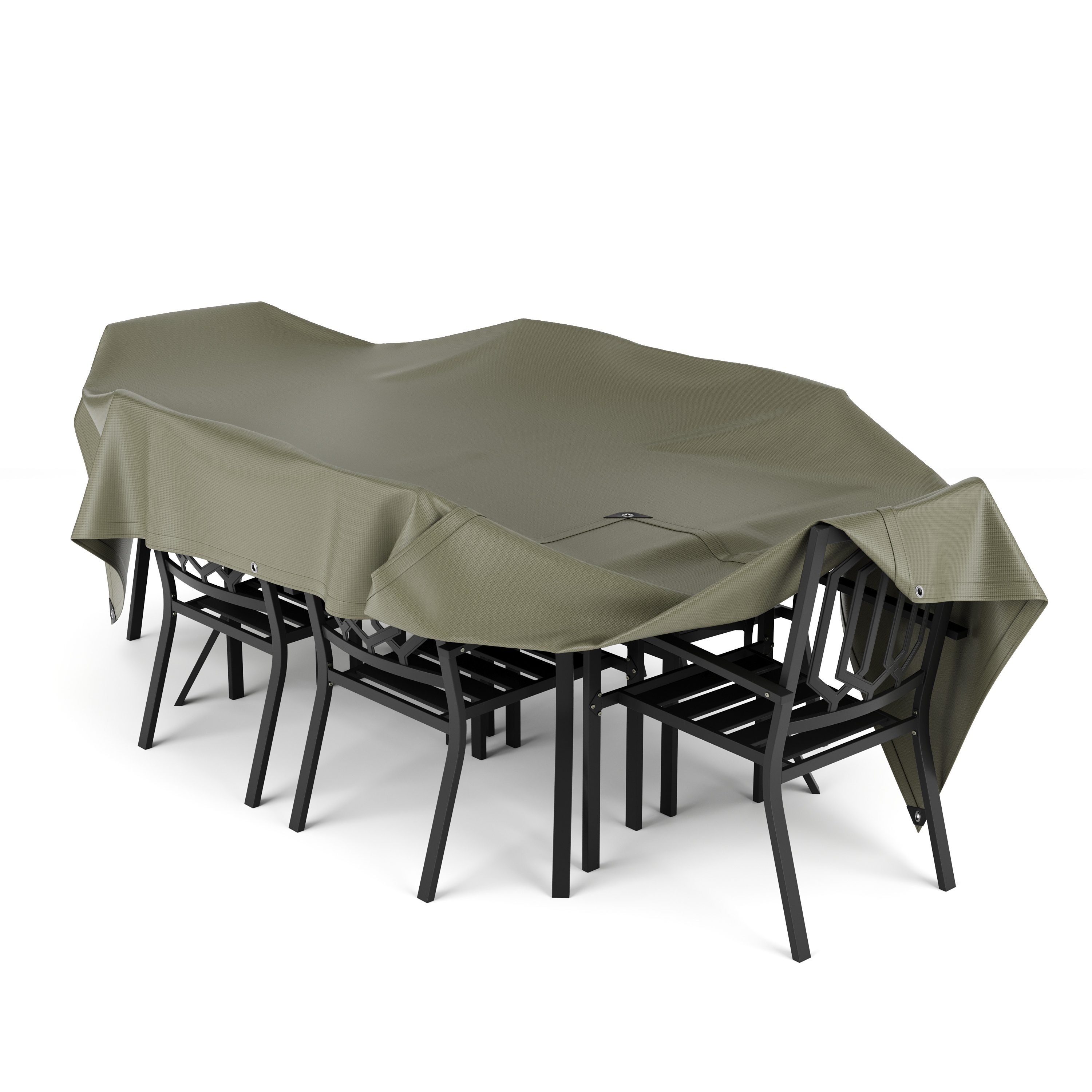 Abdeckplane PVC 450g/m2 olive 2 x 3 m