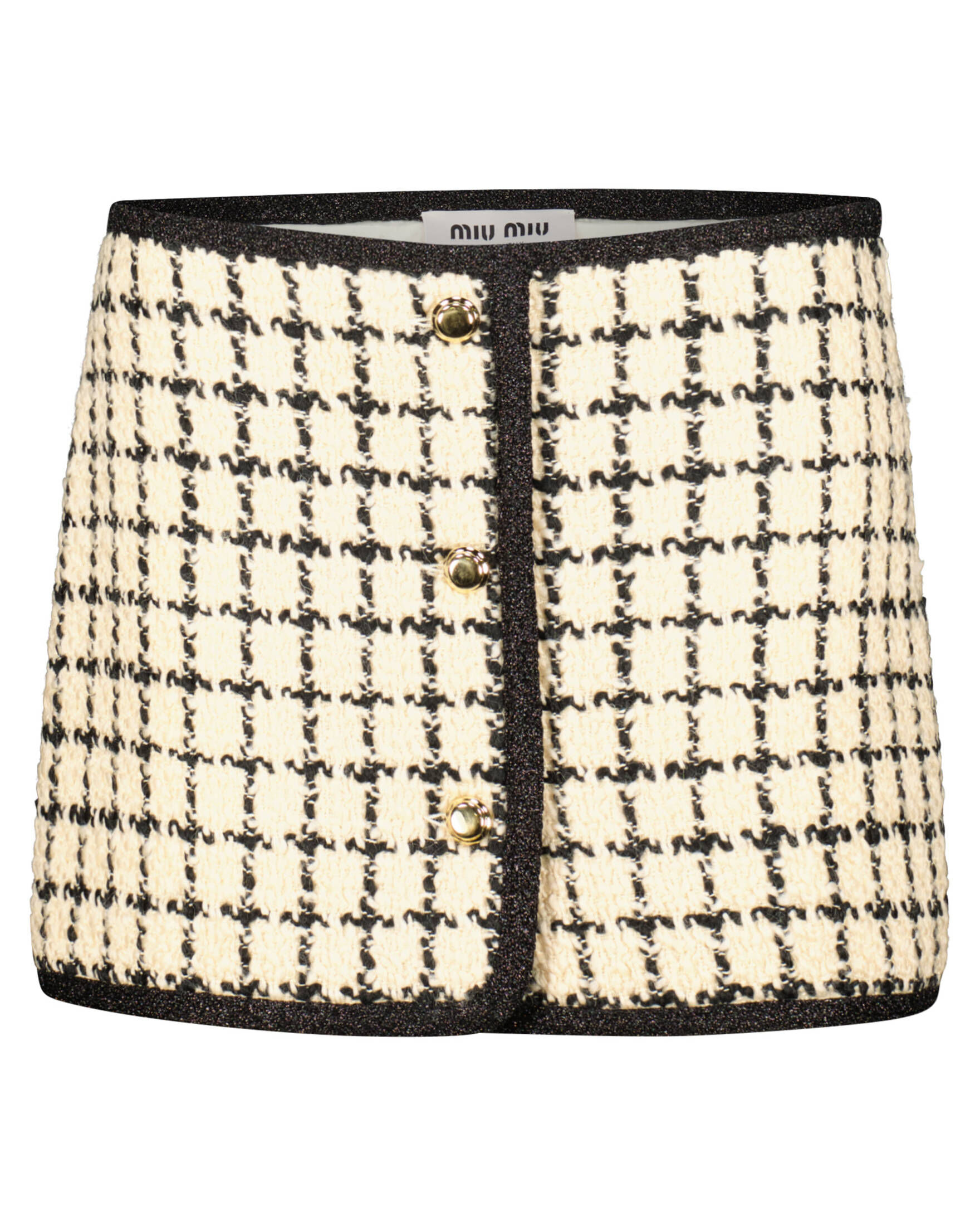 Miu Miu| Damen Minirock aus Bouclé