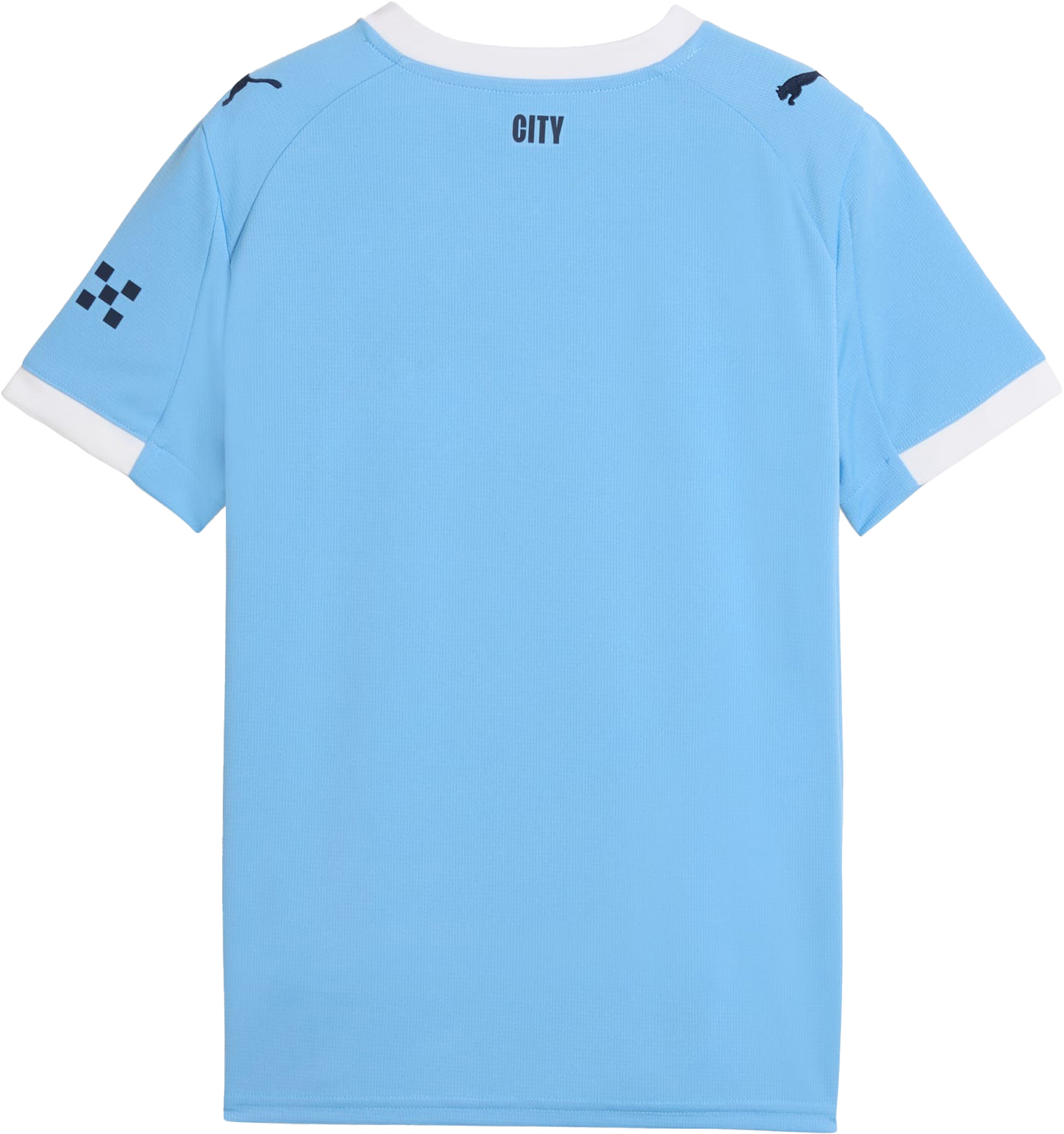Manchester City 25/26 Hjemmedrakt Junior Team Light Blue/Puma White