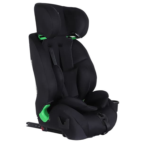 Kikid Premium Bilstol 76-150cm i-Size ISOFIX R129, svart