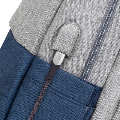 RIVACASE Prater - Sac à dos connecté pour ordinateur portable 17,3