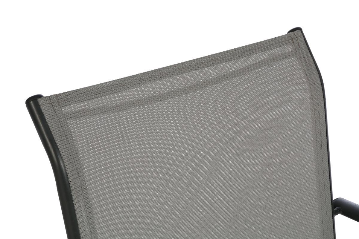 FAUTEUIL PIAZZA GALET GRAPHITE