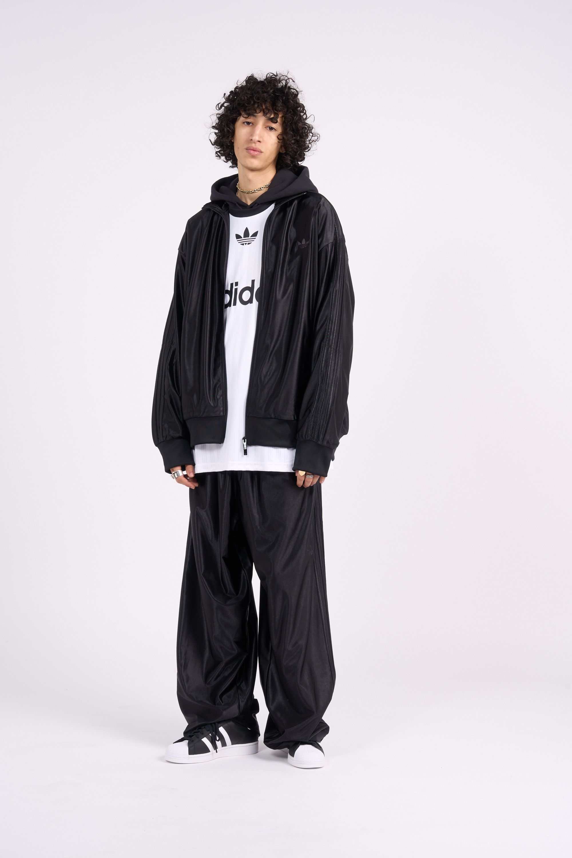 ADIDAS T-shirt  ADICOLOR POLY T Blanc