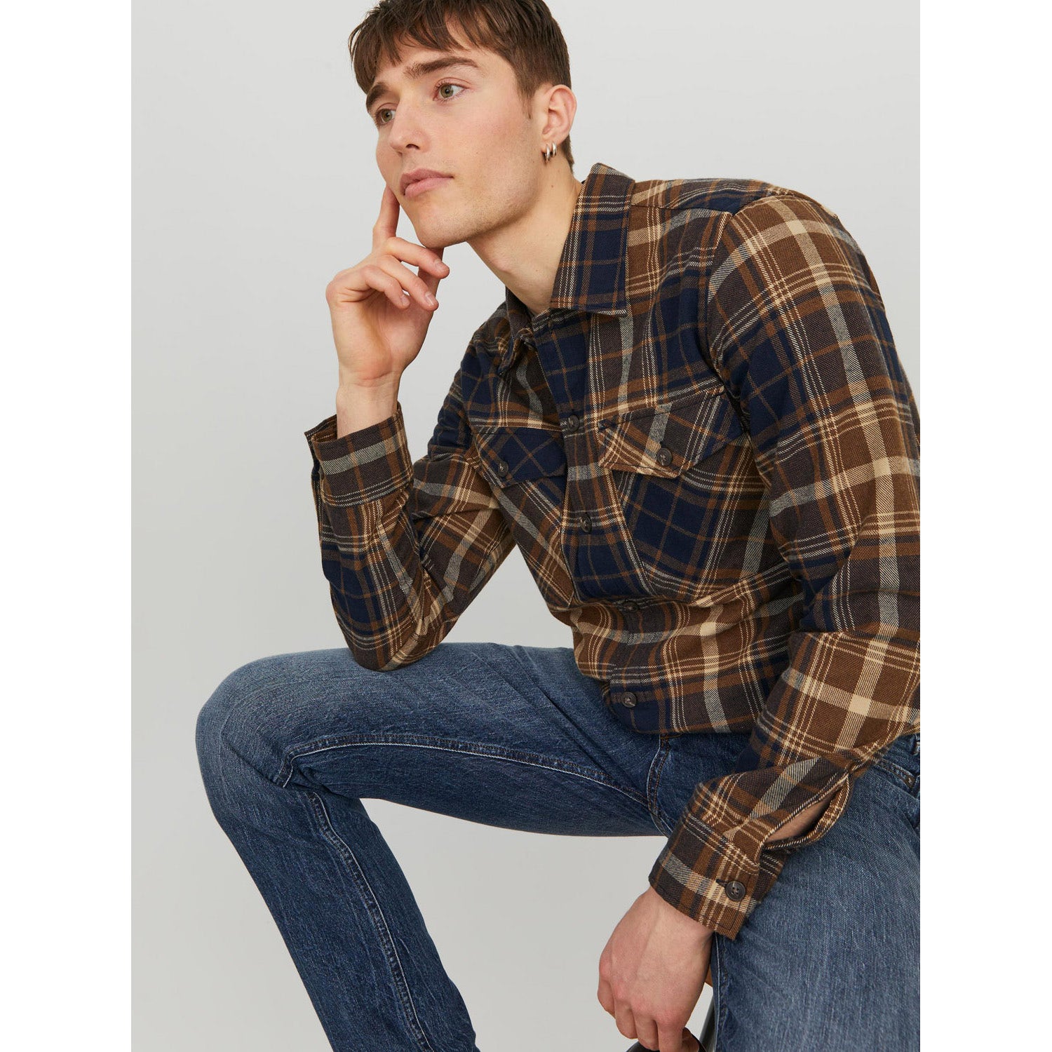 Jack & Jones  Eddie Overshirt Long Sleeve