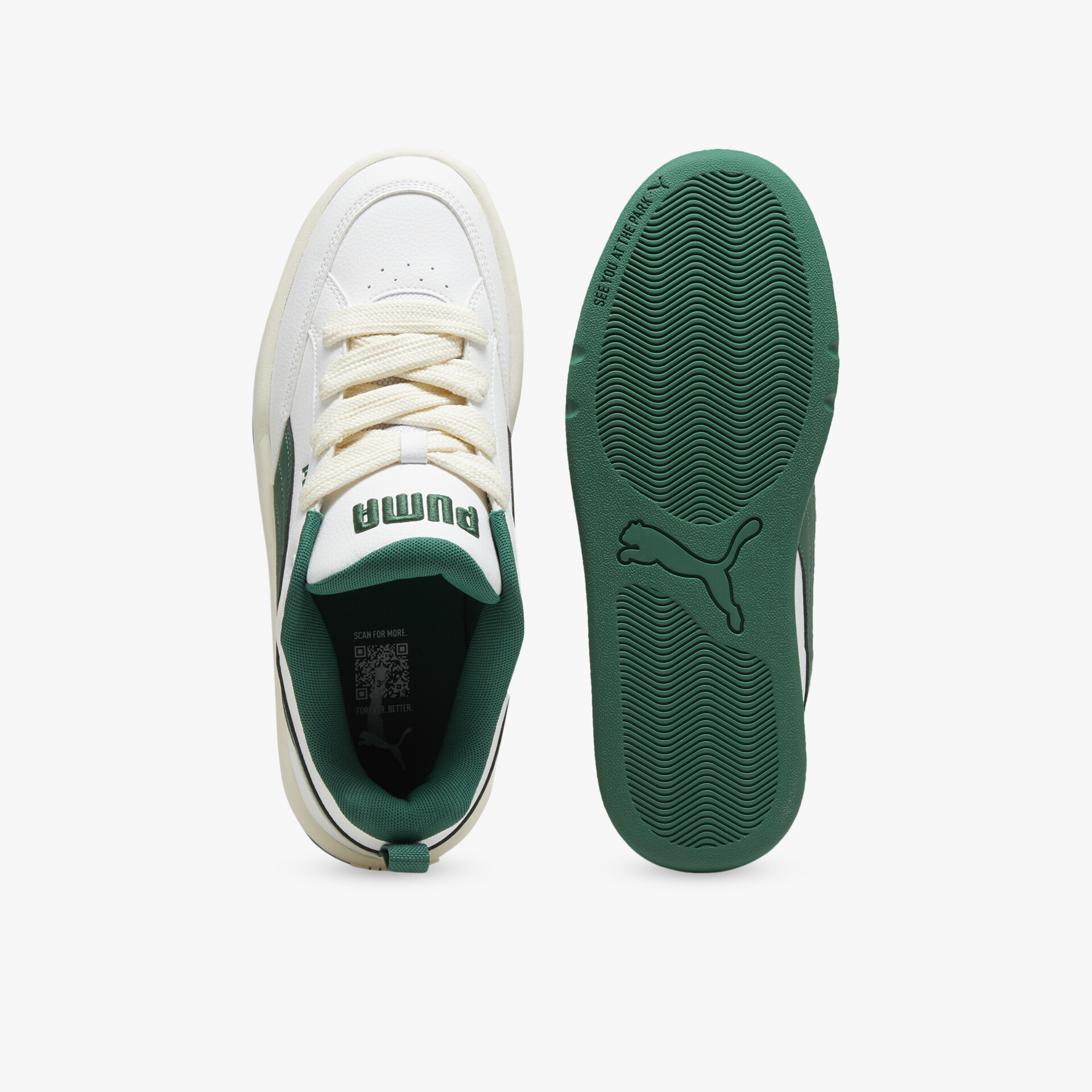 PUMA Park Lifestyle Herren Sneaker Low - Weiß | reno.de