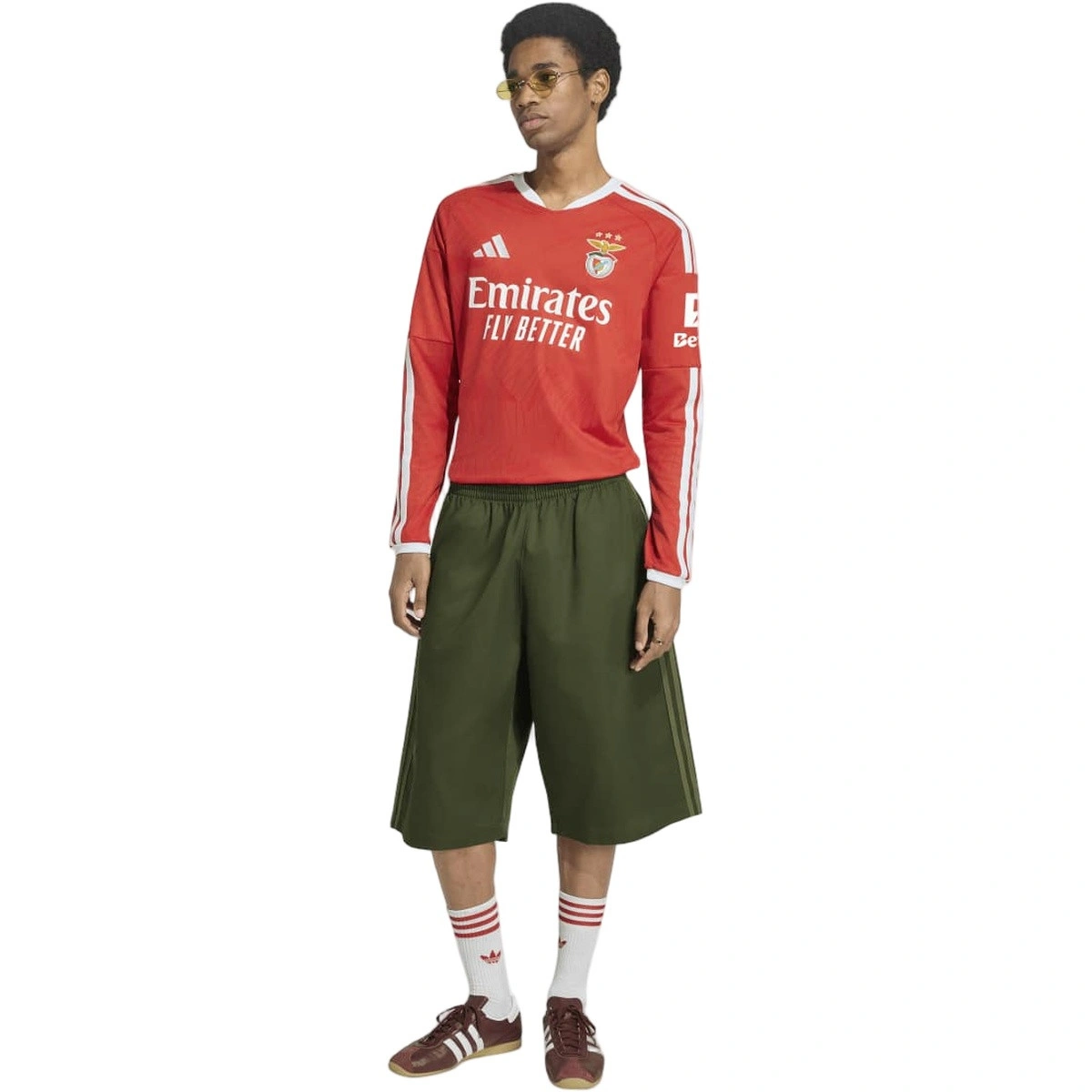 Camisola adidas SL Benfica Primeiro equipamento M/C 2026-2027