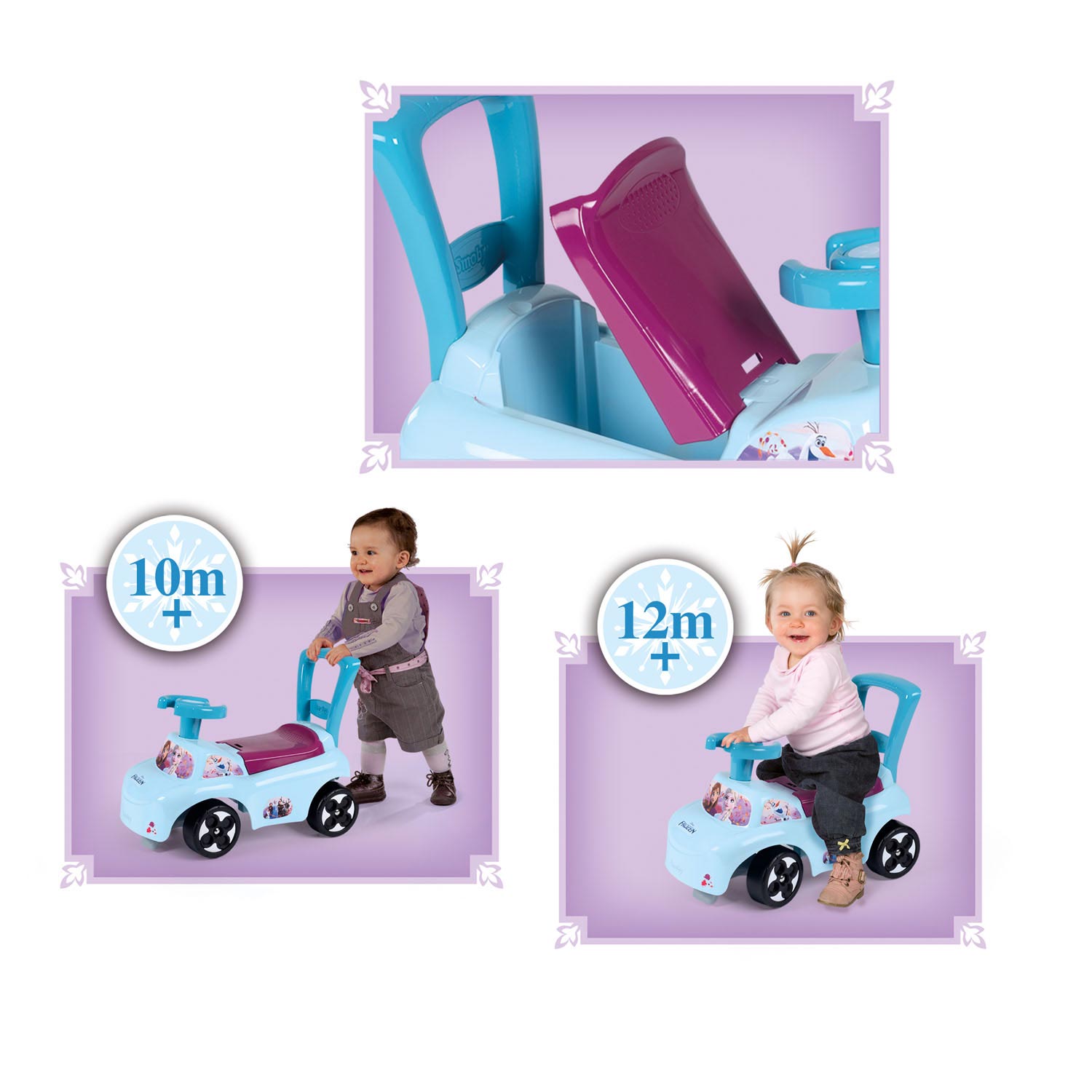 Smoby Frozen Auto Ride On