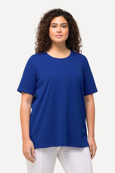 T-Shirt, A-Linie, Rundhalsausschnitt, Halbarm