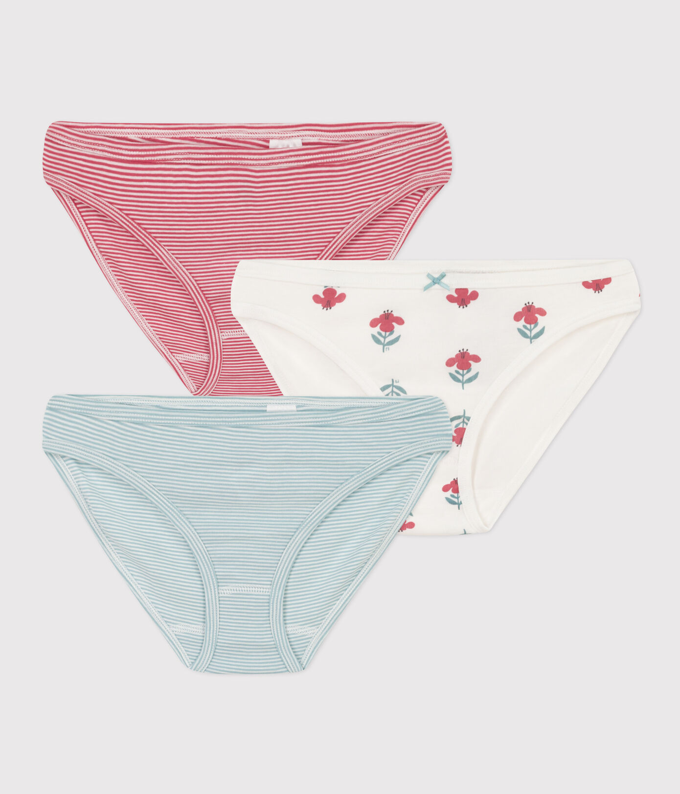 Lot 3 culottes en coton Femme