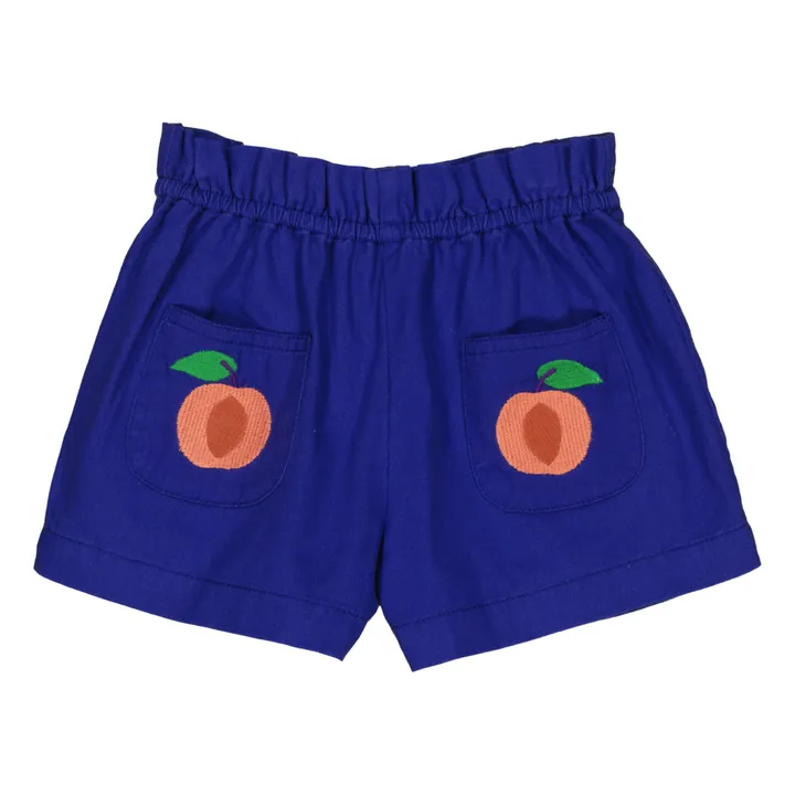 Hello Simone Short Dalhia | Bleu roi