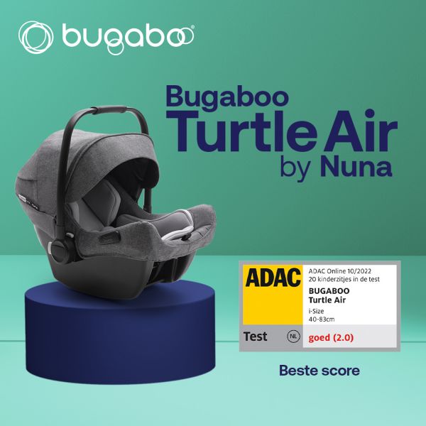 Bugaboo Turtle Air By Nuna Autostoeltje Grey