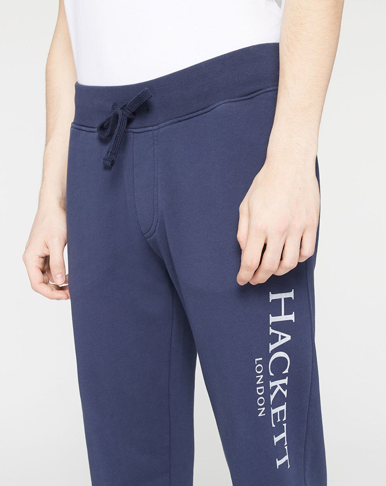 Hackett London Jogging Droit Uni bleu marine