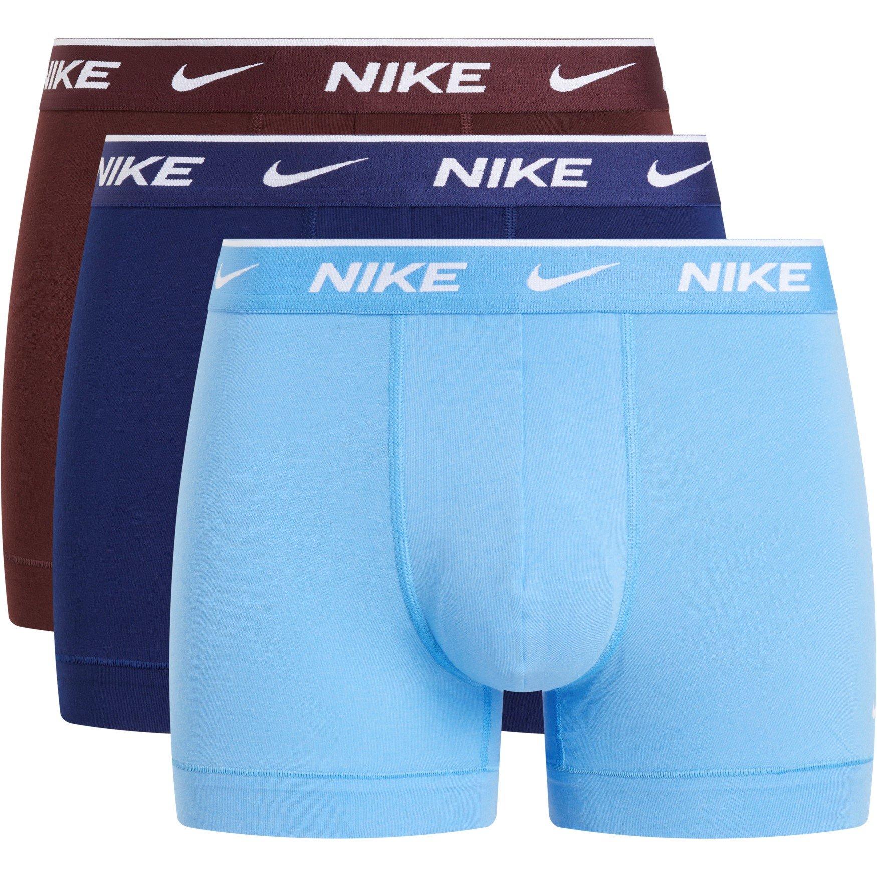 Nike 3 Pack Everyday Cotton Trunks Mens