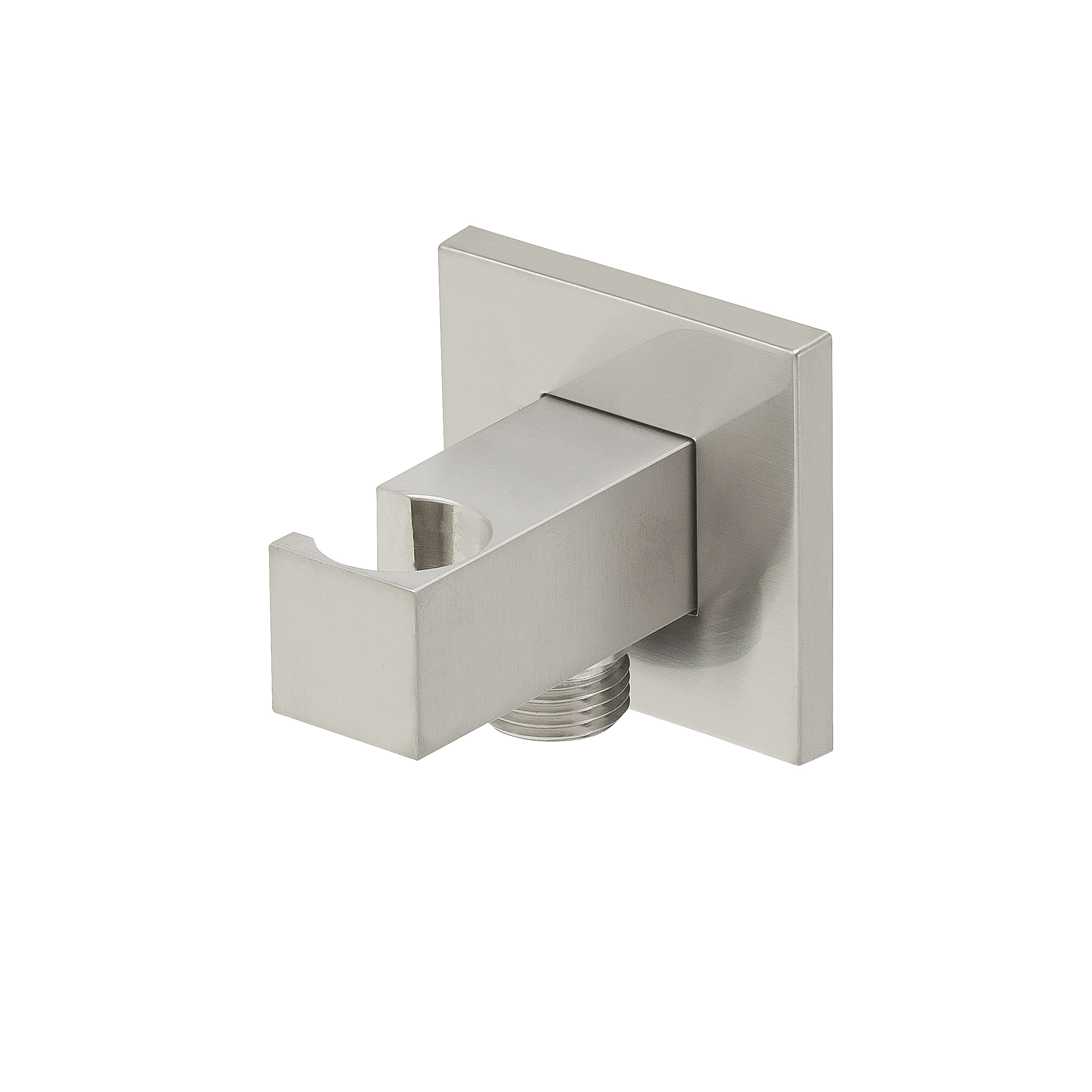 Mueller Cube wand aansluitbocht met houder RVS look