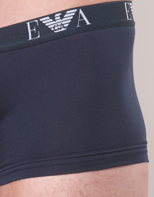 Emporio Armani - CC715-PACK DE 3 - Blanc / Noir / Marine