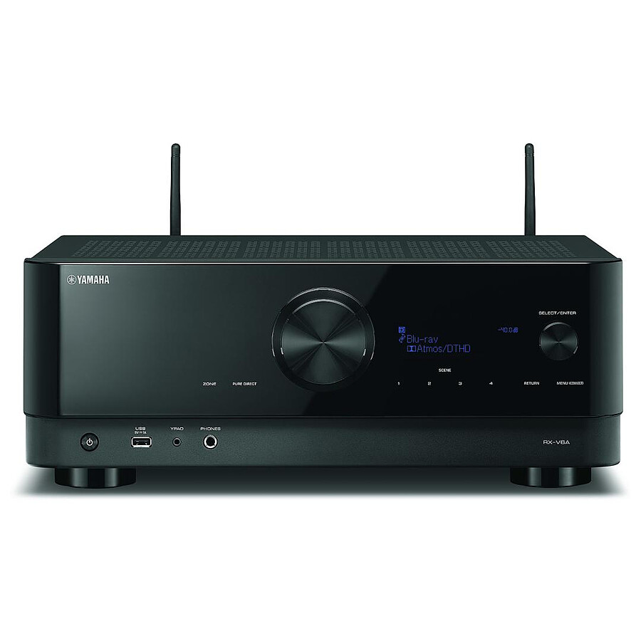 Yamaha RX-V6A Noir + Focal Dôme Flax Pack 5.1 Noir