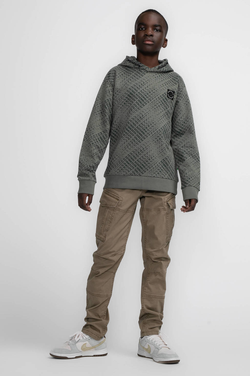 Petrol Industries hoodie groen