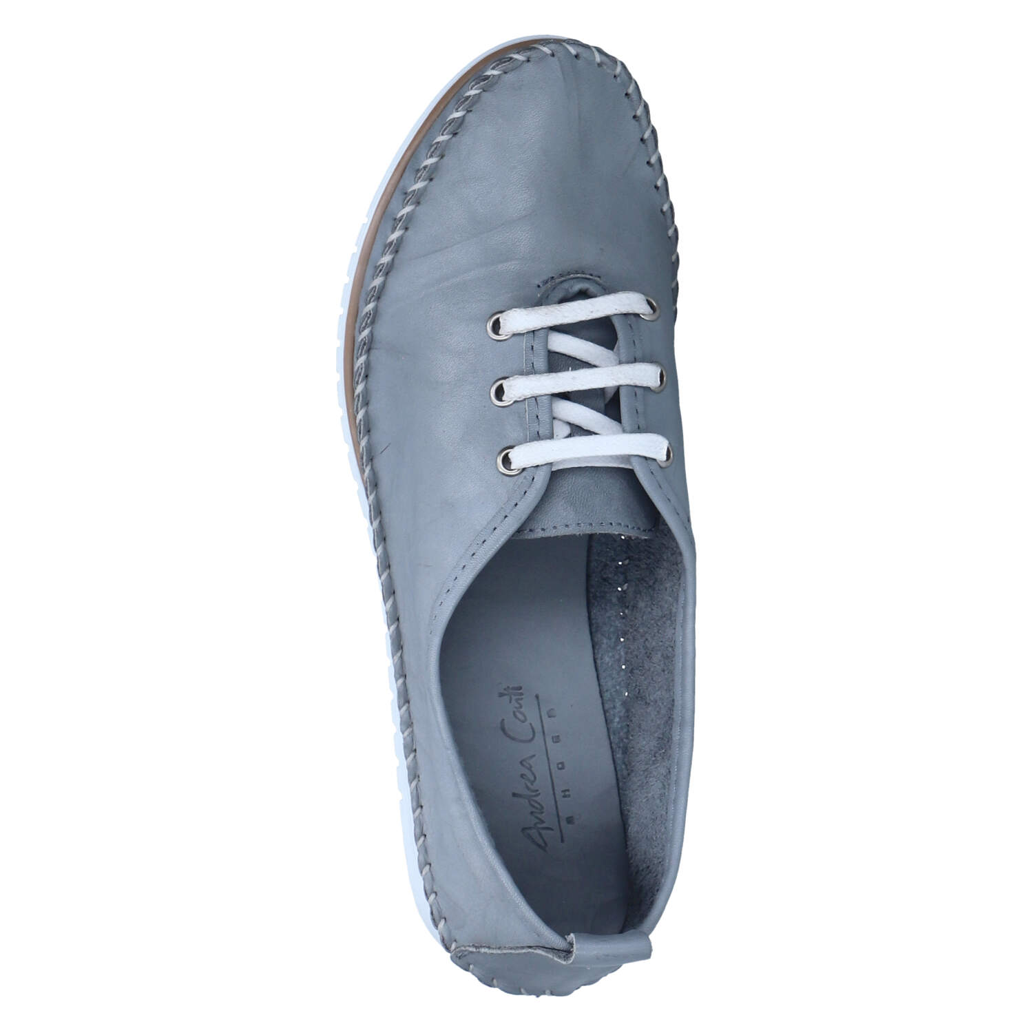 Andrea Conti Schnürschuhe - hellgrau
