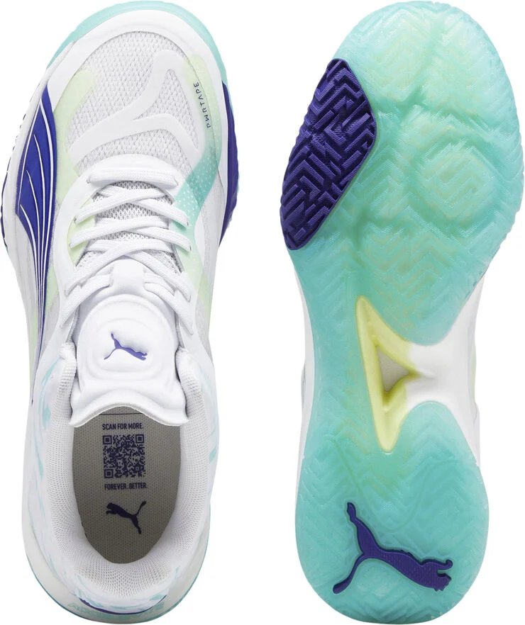 Puma Accelerate Nitro SQD Indendørssko Hvid