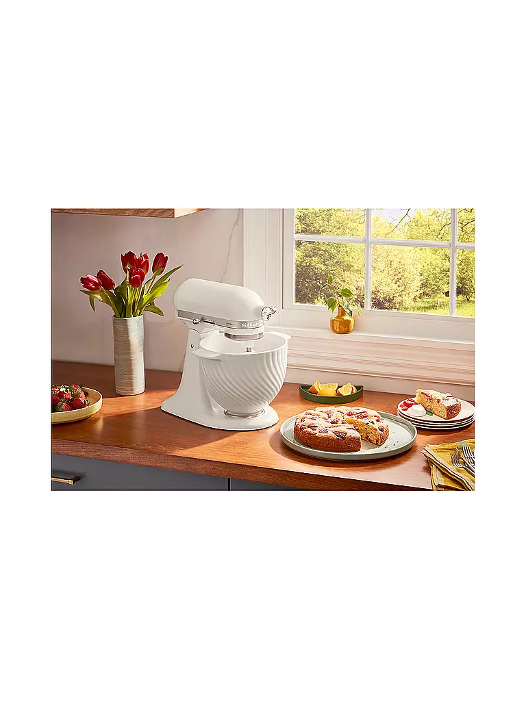KITCHENAID Keramikschüssel 4,8l 5KSM2CB5MR Meringue weiss