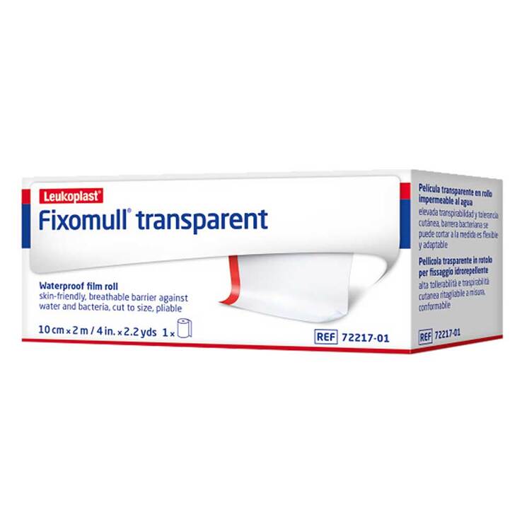 Fixomull transparent 2mx10cm, 1 St