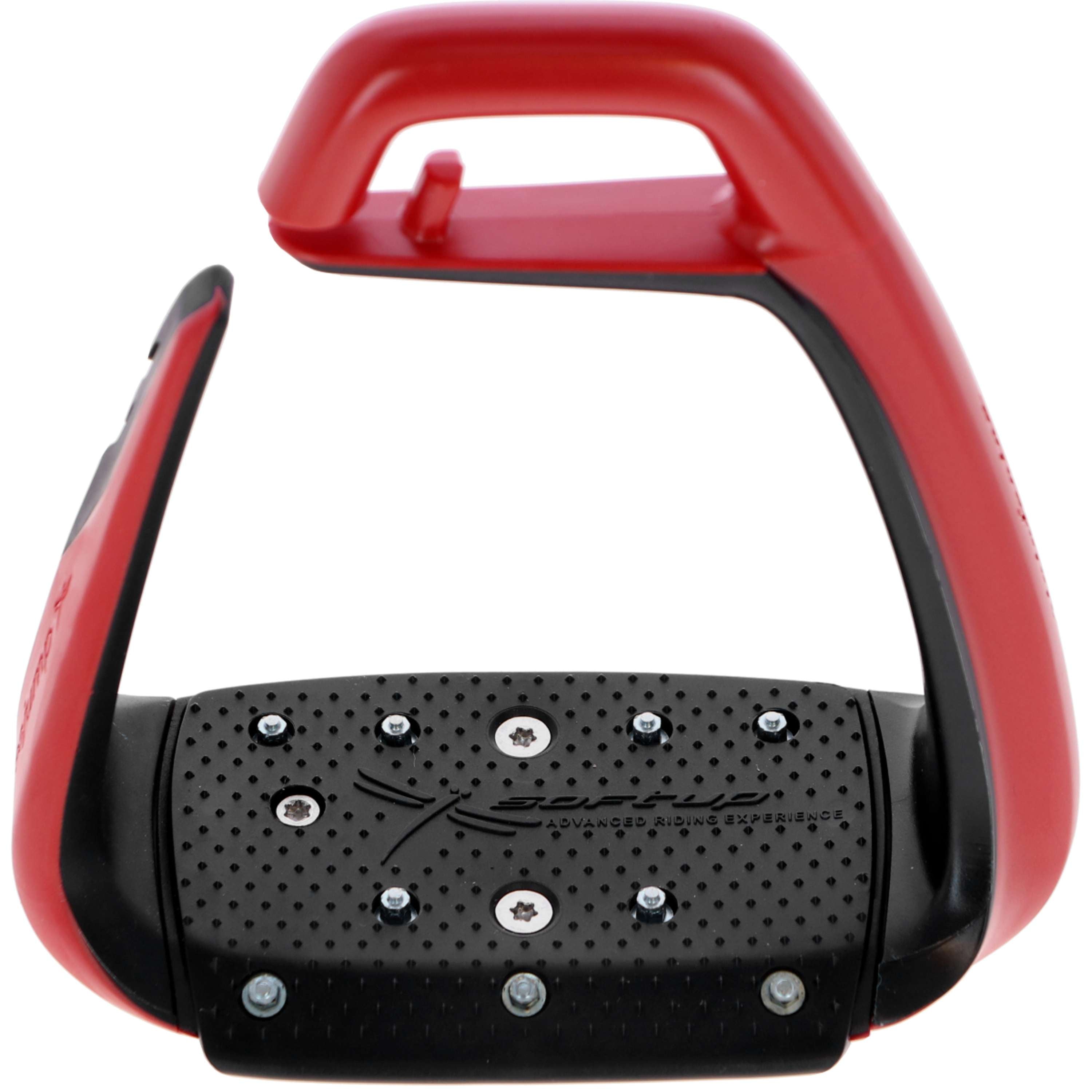Freejump Stijgbeugels Soft Up Classic+ Pearl Red/Zwart