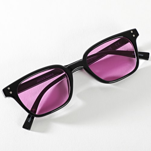 Lunettes De Soleil York Noir Rose