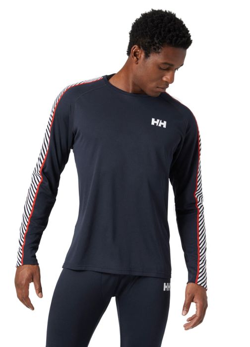 Lifa Active Stripe Crew Men undertrøje