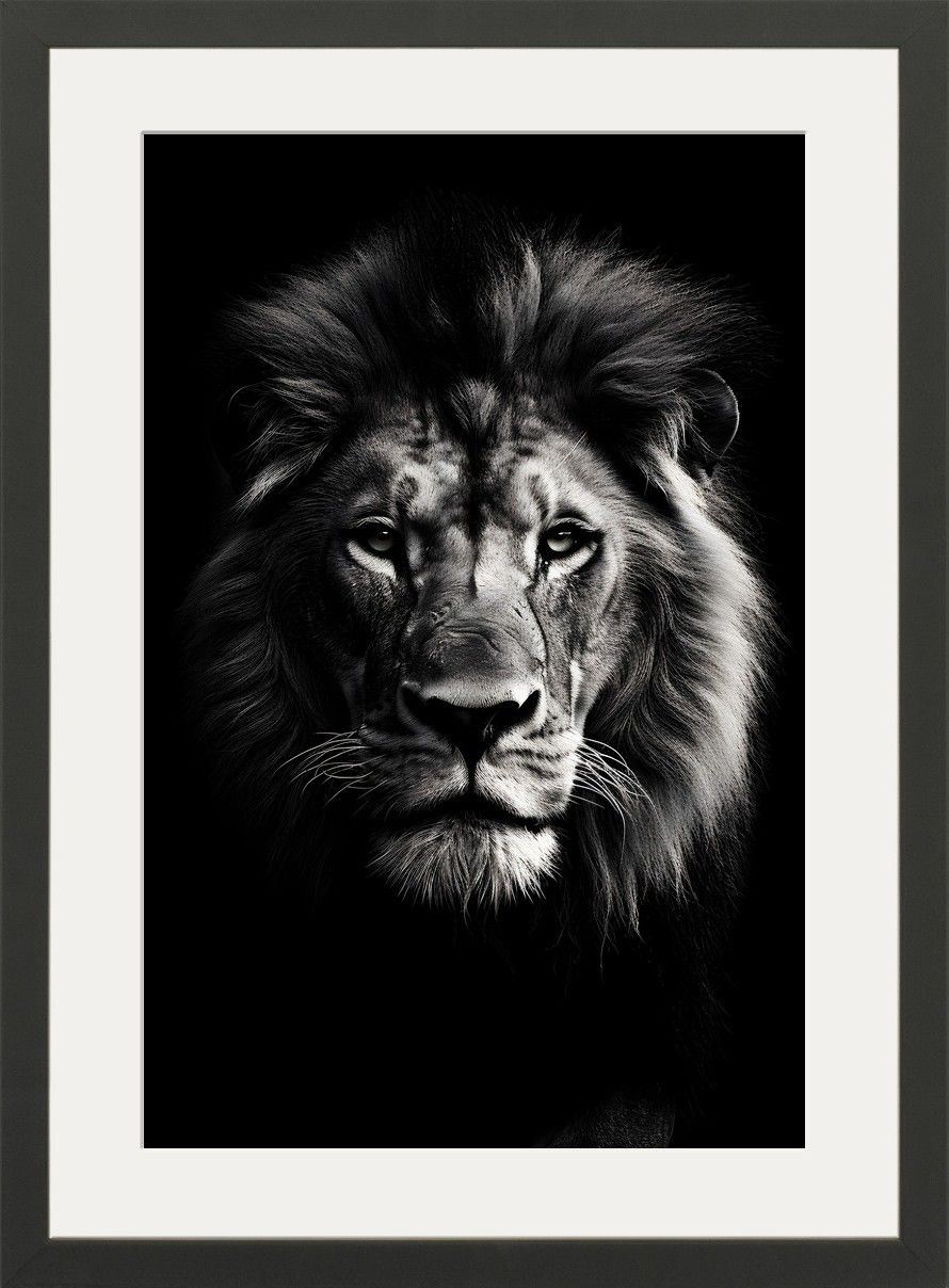 Art Print Mighty Lion
