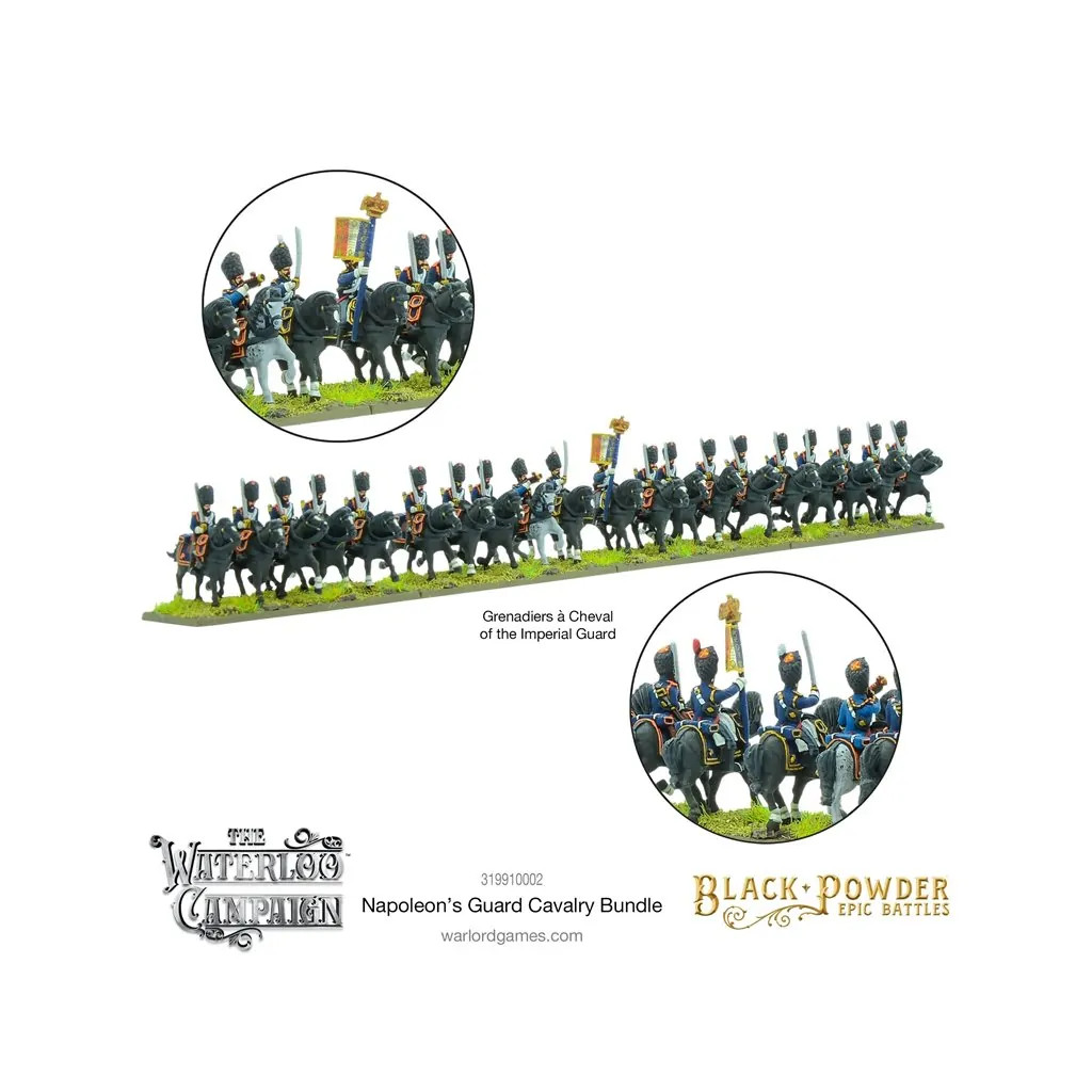 Black Powder - Epic Battles: Waterloo - French Grenadiers à Cheval of the Imperial Guard