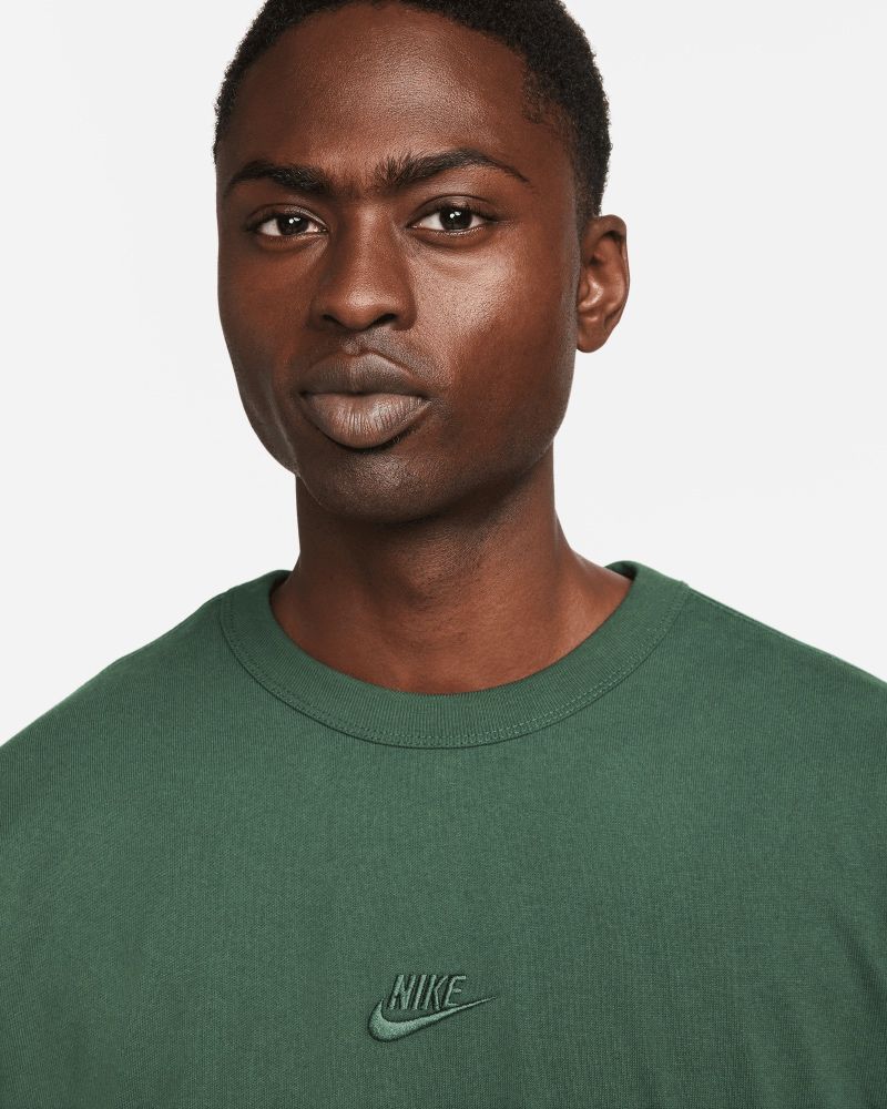 T-shirt manches longues Nike Sportswear Premium Essentials Vert pour homme