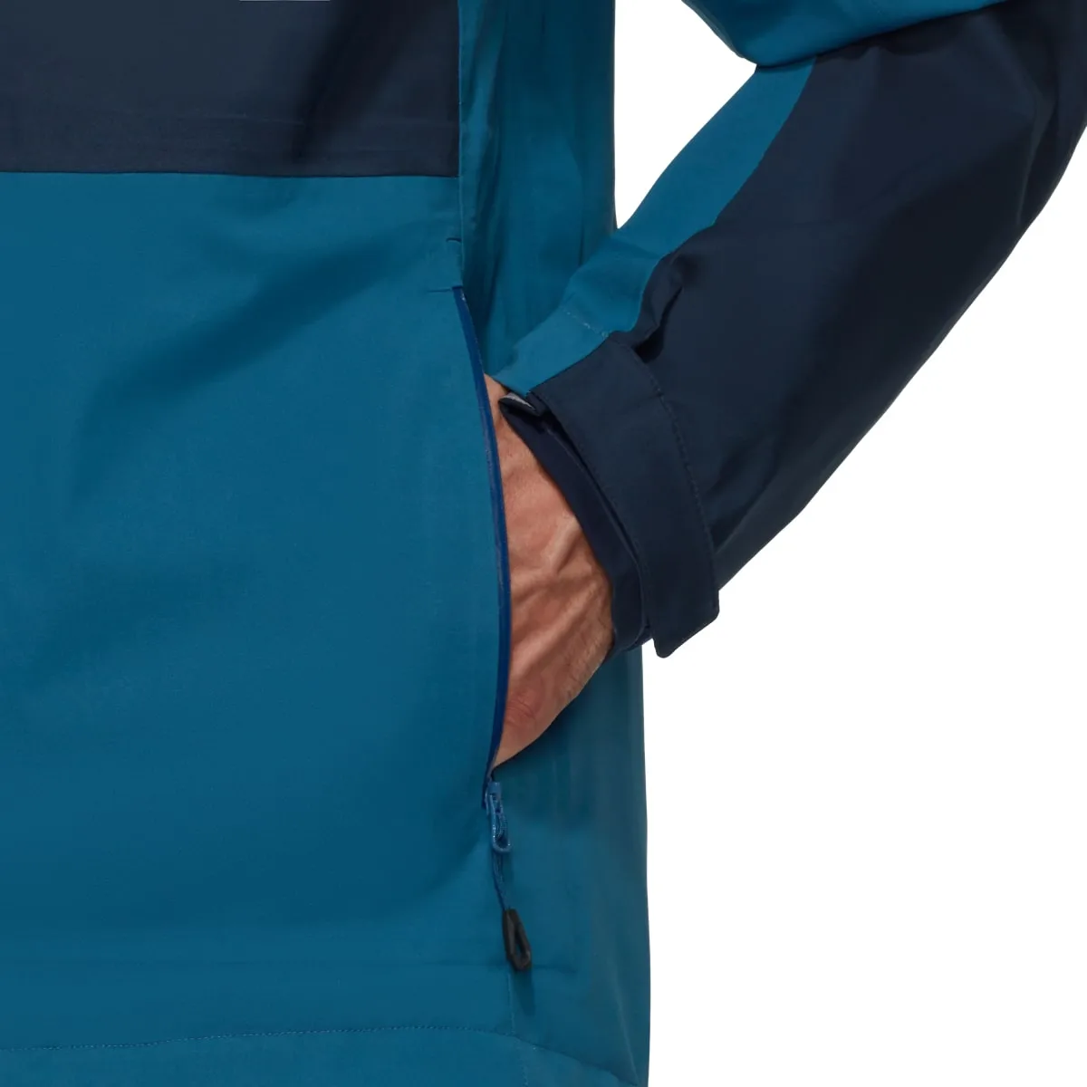 Mammut Linard Guide Hs Hooded Jacket Men Deep Ice-Marine
