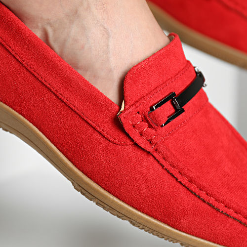 Mocassins Rouge