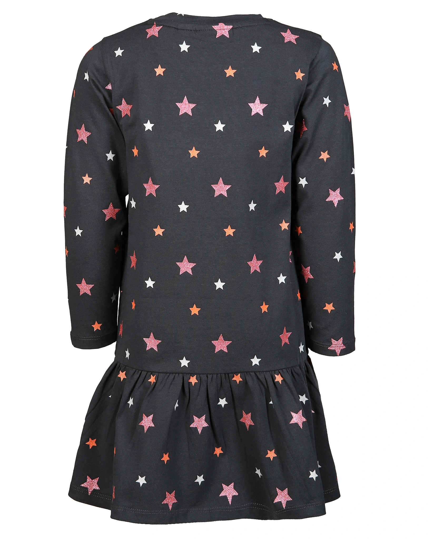 Langarmkleid STERNENLICHT in grau