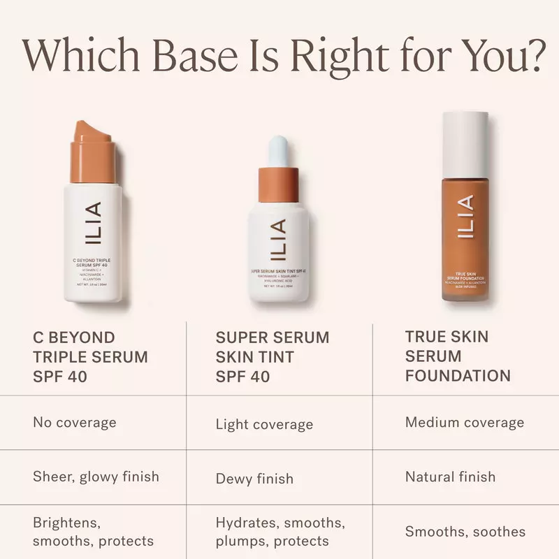 ILIA True Skin Serum Foundation 30 ml - Formentera SF1