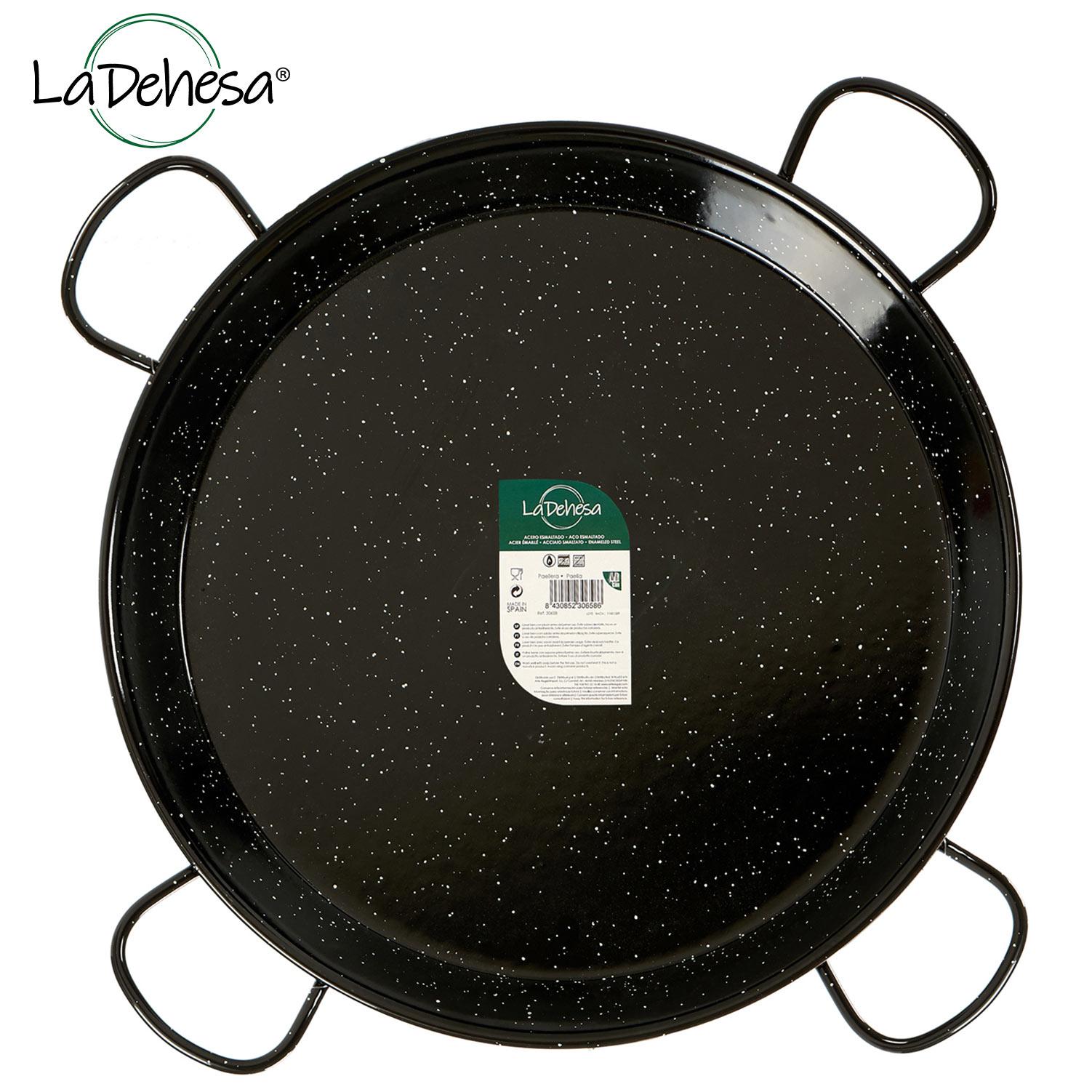 POELE A PAELLA EMAILLE 80 CM 40 RATIONS
